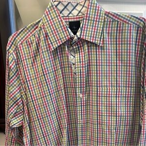 Tailorbyrd Vibrant Plaid Men's Shirt